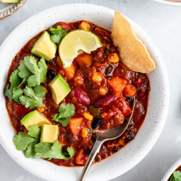 Actually, the Best Vegetarian Chili Recipe Ever