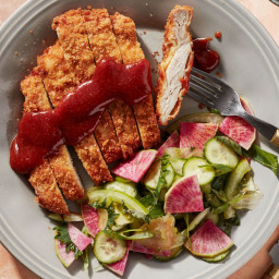 Add Adventure to Dinner with Japanese Pork Tonkatsu Cutlets and Cucumber Sa