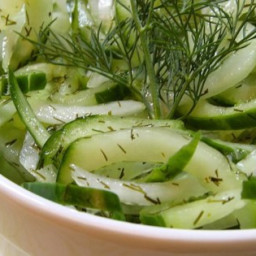 Adrienne's Cucumber Salad Recipe