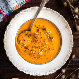 African sweet potato soup