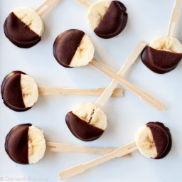 After School Snack: Chocolate Banana Pops
