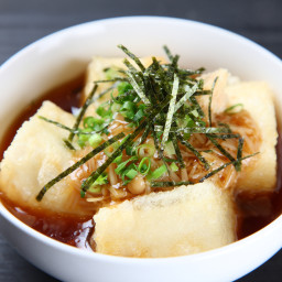 Agedashidofu (Japanese Deep-Fried Tofu) 揚げ出し豆腐