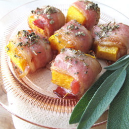 AIP / Bacon Wrapped Butternut Squash Bites