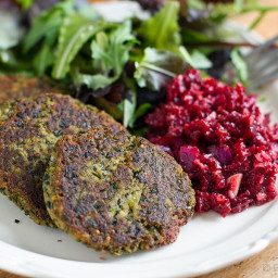 AIP Fish Cakes with Beetroot and Horseradish