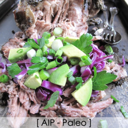 AIP / Paleo Sage Pulled Pork - Slow Cooker Recipe