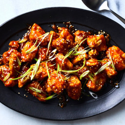 Air-fried General Tso’s Chicken