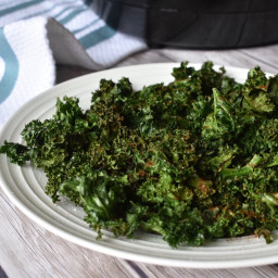 Air Fried Kale Chips: Whole30 & Low Carb