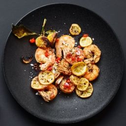 Air-Fried Shrimp with Lemon and Chile