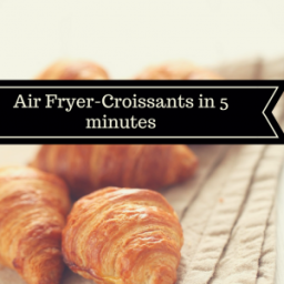 Air Fryer-5 Minute Croissants