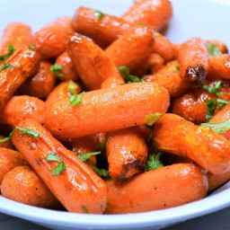 Air Fryer Baby Carrots with Honey Butter