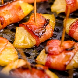 Air Fryer Bacon Wrapped Pineapples