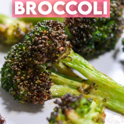 Air Fryer Broccoli with Ranch Seasoning (Fresh or Frozen) + Video