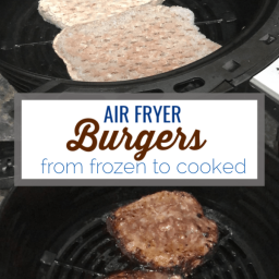 Air Fryer Burgers