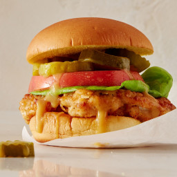 Air Fryer Crispy Chicken Sandwich