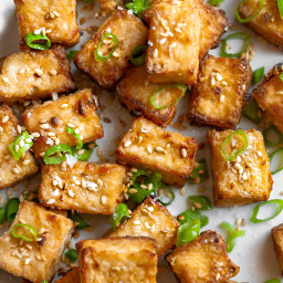 Air Fryer Crispy Tofu is Easy, Flavorful, and Totally Moreish