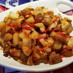 Air Fryer Greasy Spoon NOT! Home Fried Potatoes (Home Fries)