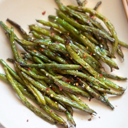 Air Fryer Green Beans with Garlic (Chinese-style)