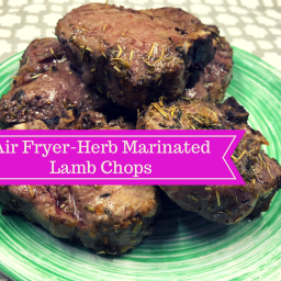 Air Fryer-Herbed Lamb Chops
