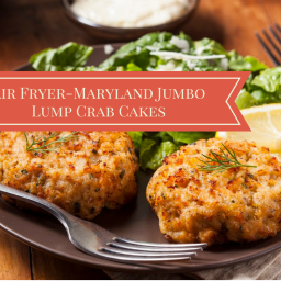 Air Fryer-Maryland Jumbo Lump Crab Cakes