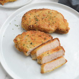 Air Fryer Parmesan-Crusted Boneless Pork Chop Recipe