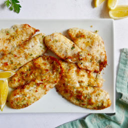 Air fryer potato-crusted fish fillets