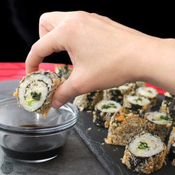 Air Fryer Sushi Rolls