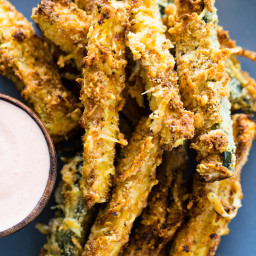 Air Fryer Zucchini Fries (Low Carb