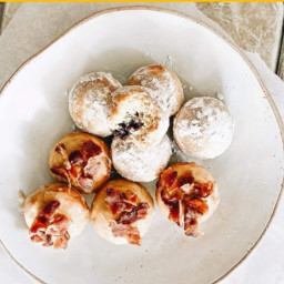 Airfryer Maple Bacon Donuts