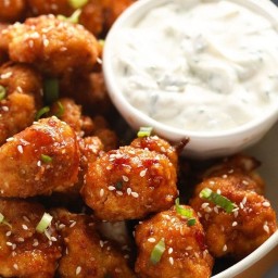 Aisan Zing Cauliflower Wings (Perfect for Game Day!)