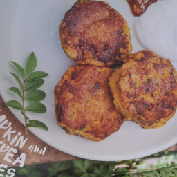AL - pumpkin and chickpea cakes