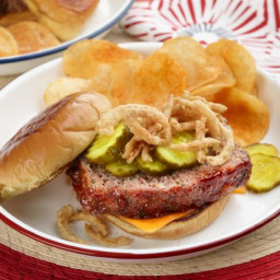 All-American Down-Home Patriotic Meatloaf Sandwich