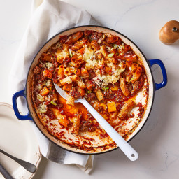  All-In-One Cheesy Beef Bolognese Bake