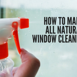 All Natural Window Cleaner
