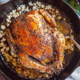 All Other Chicken Roasting Methods Should Bow Before Feta-Brined Roast Chic