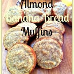 Almond Banana Bread Muffins