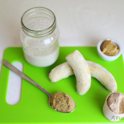 Almond Butter and Banana Smoothie