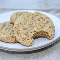 Almond Butter and Chia Seed Cookies