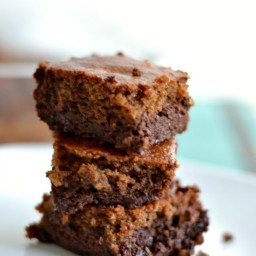 Almond Butter Brownie Bars