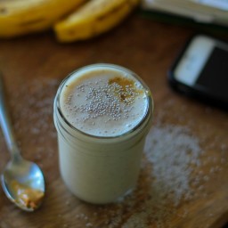Almond Butter Chia Smoothie