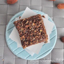 Almond Butter Protein Bars