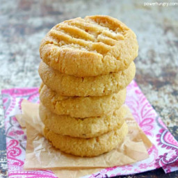 Almond Flour Shortbread Cookies {3 Ingredients, Vegan, Paleo, Keto}