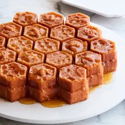 Almond Honeycomb Cake