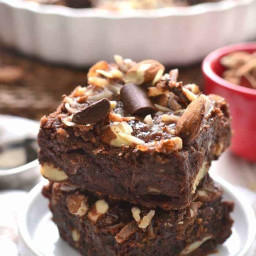 Almond Joy Brownies #ChocolateforJoan
