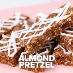 Almond Pretzel Bars Recipe by Tasty