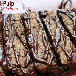 Almond Pulp Makes The Best Chocolate Chip Bars