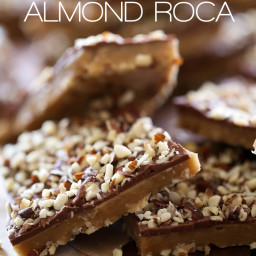 Almond Roca Bars