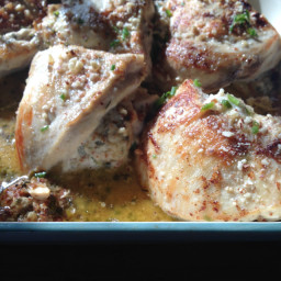 Almond Stuffed Chicken Breasts