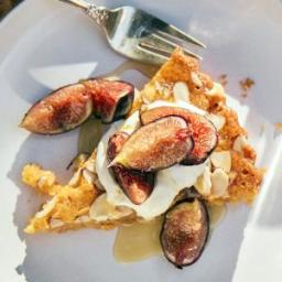 Almond Torte with Grilled Figs