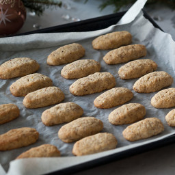 Almonds and chocolate cookies {Christmas}