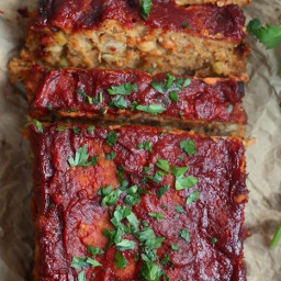 (Almost) Classic Chickpea Vegan Meatloaf